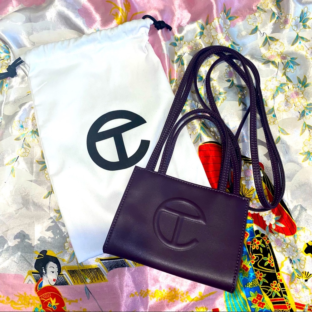 Eggplant Small Telfar Shopping Bag
